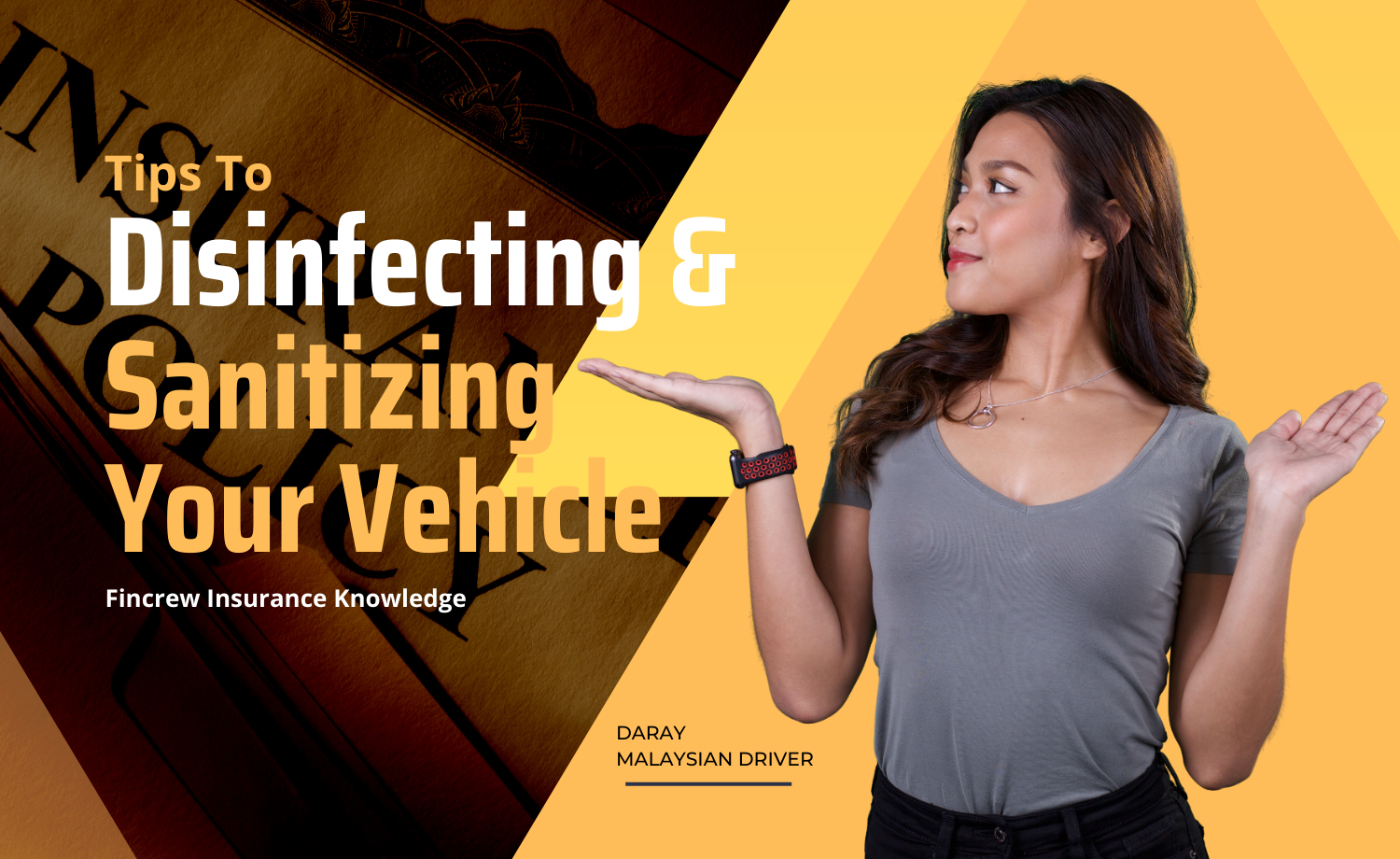Disinfecting & Sanitizing Your Vehicle Blog Featured Image