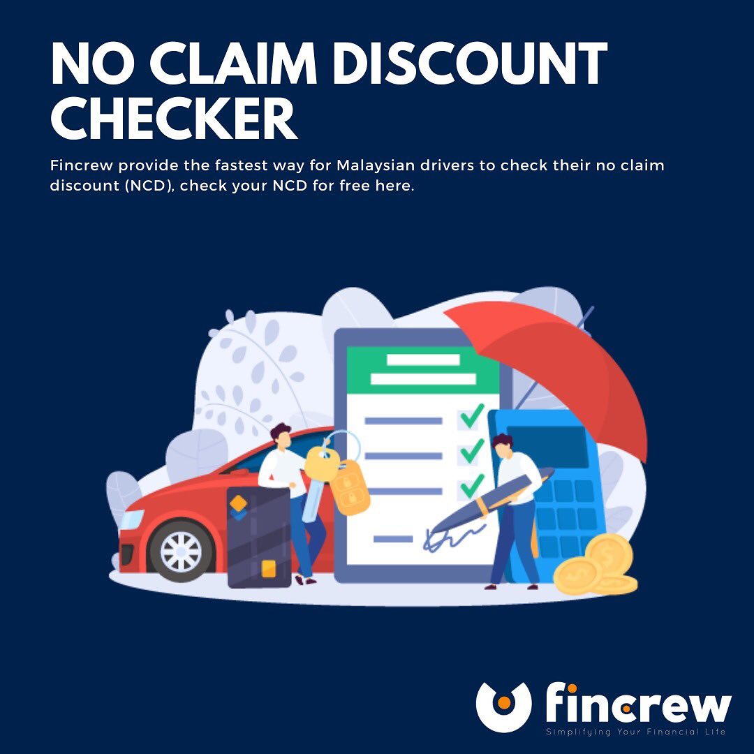 No Claim Discount (NCD) Checker

🧾 Fincrew provide the fastest way for Malaysian drivers to check their no claim discount (NCD), check your NCD for free here.

👆 Link in our profile
.
.
.
#Fincrew #FinancialTools #FinancialCalculator #NCD #NoClaimDiscount #NCDChecker #OnlineNCD