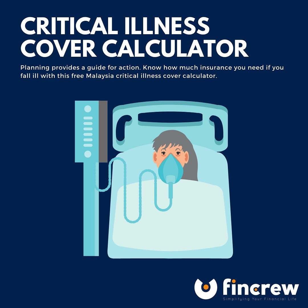 Fincrew Critical Illness Cover Calculator 

👨‍⚕ Planning provides a guide for action. Know how much insurance you need if you fall ill with this free Malaysia critical illness cover calculator.

👆 Link in our profile
.
.
.
#Fincrew #FinancialTools #FinancialCalculator #Illness #CriticalIllness #CriticalIllnessCover #CriticalIllnessCalculator #insurance