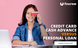 Credit Card Cash Advance vs Personal Loan Blog Featured Image