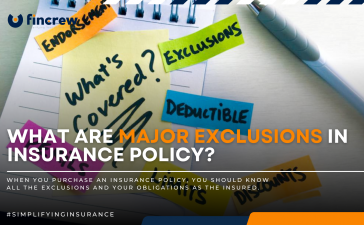Major Exclusions In Insurance Policy Blog Featured Image