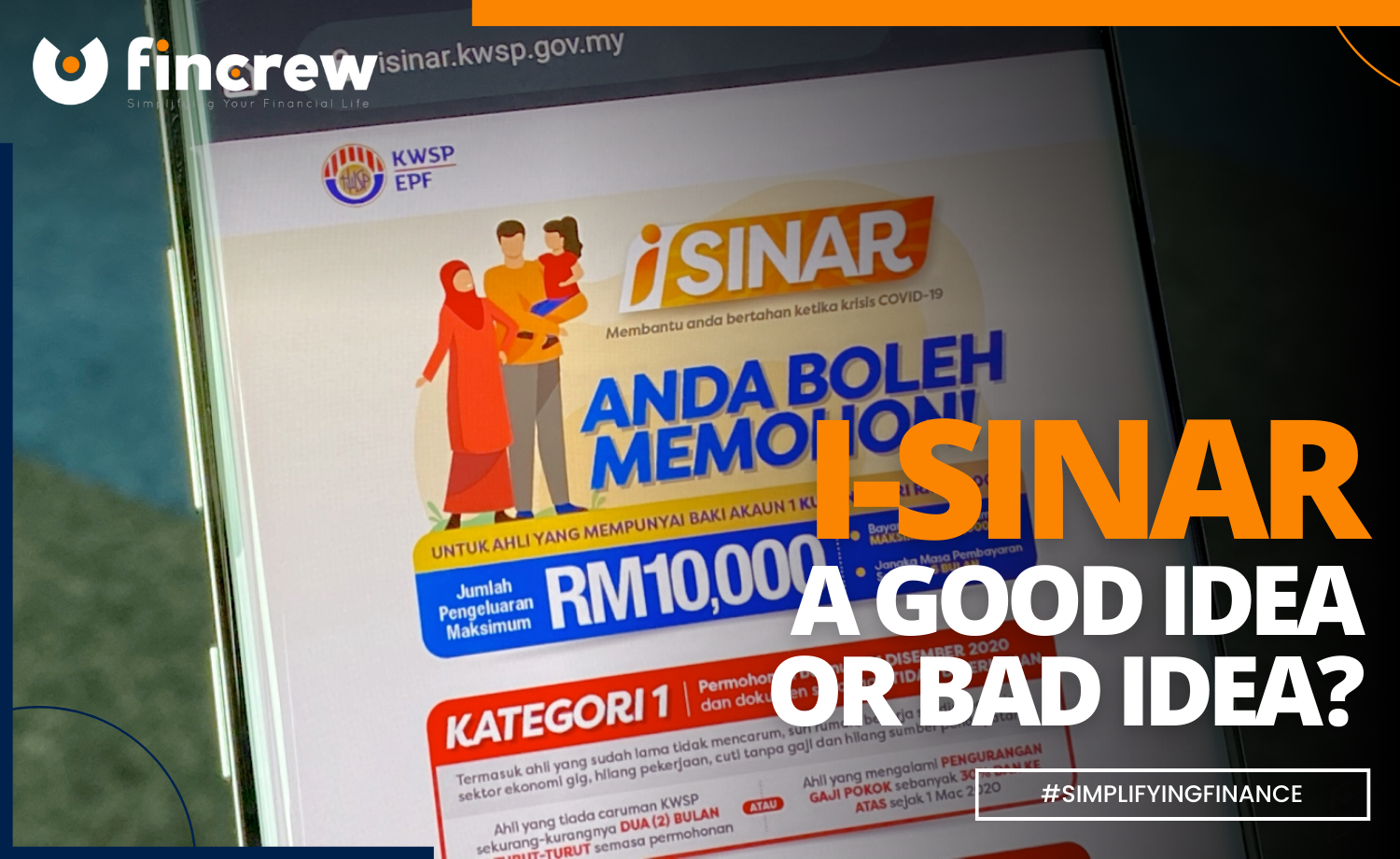 i-Sinar - A Good Idea Or Bad Idea Blog Featured Image