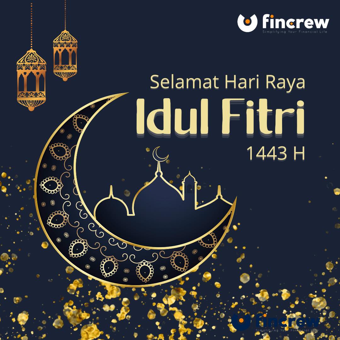 From all of us at Fincrew, we extend our warmest wishes to you and your loved ones on this joyous occasion of Hari Raya Aidilfitri 2024. May this festive season bring you happiness, peace, and prosperity, filling your homes with laughter and your hearts with contentment.

As we celebrate new beginnings and the triumph of light over darkness, let’s also embrace the spirit of forgiveness and the joy of reunions. It’s a time to cherish the moments that bring us together, creating memories that last a lifetime.

In the spirit of Syawal, let’s look forward to brighter days ahead with hope and gratitude. 🌷🕌

#HariRayaAidilfitri2024 #SelamatHariRaya #FincrewFestiveWishes #JoyfulCelebrations #FamilyReunions #NewBeginnings #PeaceAndProsperity