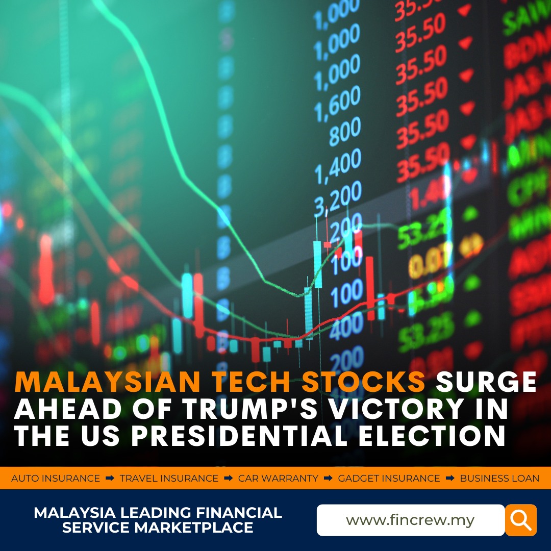 Big moves in Bursa Malaysia today! Tech and semiconductor stocks soared with the FBM Technology Index climbing 6.18% amid anticipations of Donald Trump’s potential victory as the 47th US president. Leading the surge, Malaysian Pacific Industries Bhd and Frontken Corp Bhd saw significant gains, reflecting investor optimism about possible trade shifts and a stronger US dollar impacting the Malaysian tech sector. Despite potential challenges from proposed US tariffs, the market sentiment is bullish, signaling a dynamic phase for tech investors. 

#MalaysiaTech #ElectionImpact #StockMarketTrends #InvestInTech