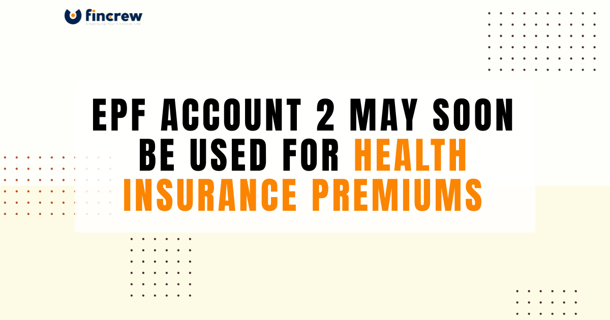 Account 2 May Soon Be Used for Health Insurance Premiums