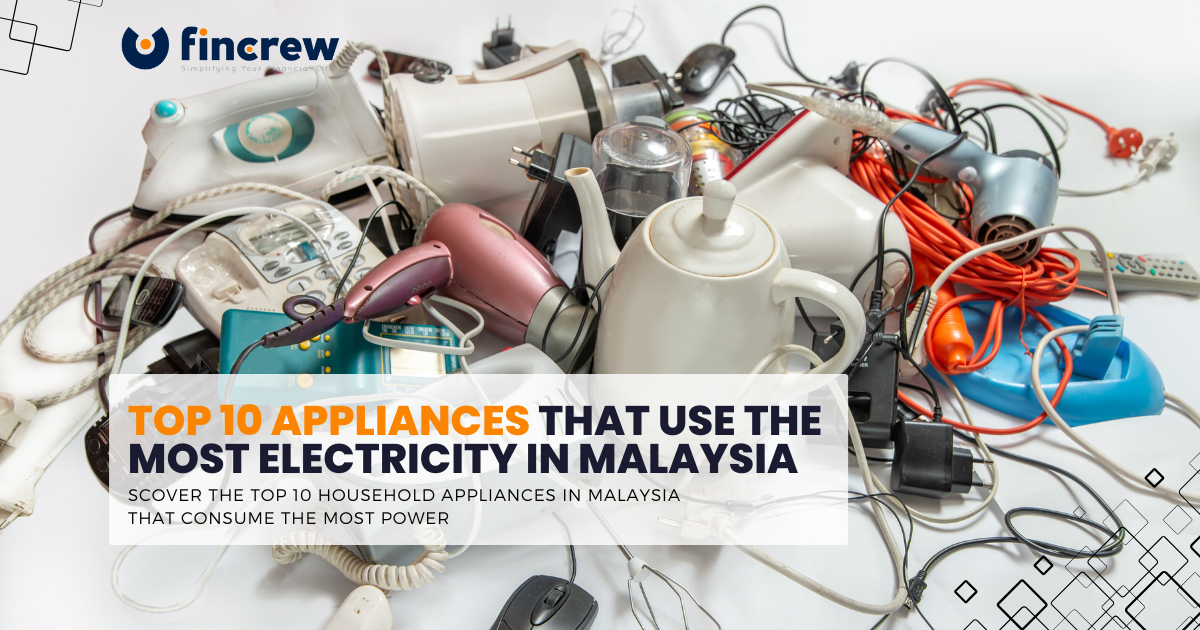 Top 10 Appliances That Use the Most Electricity in Malaysia